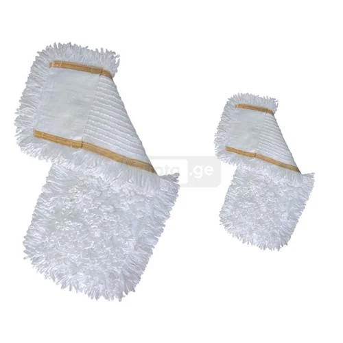 Mop white canvas for floor cleaning 50cm